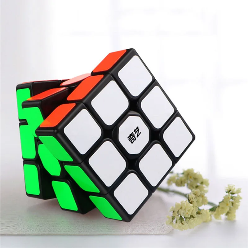 3*3 QIYI Cube Cube Children Professional Magic High Quality Rotation Cubos Magicos Dice Home Toys Cube Kostka Kids Moyu Meilong