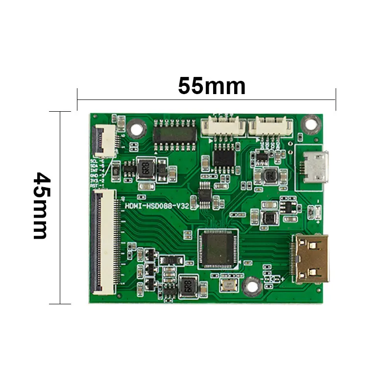 Original Hannstar Hsd088ipw1-a00 Ips 1920*480 8.8 Polegada Display Lcd de Toque com Placa para Exibição Automotiva - Imagem 2