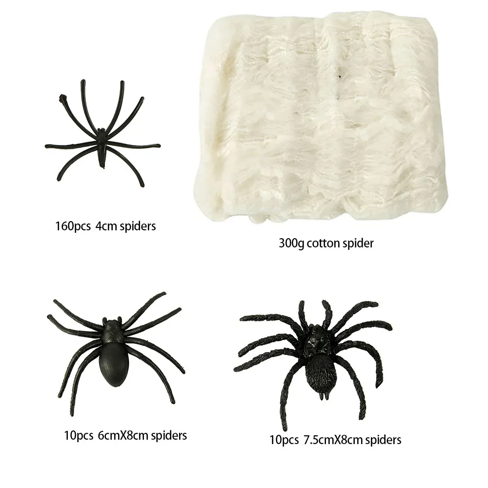 Halloween Spider Web Triangulation Outdoor Decoration Props Big Simulation