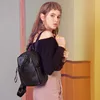 Zency Autumn Daily Casual Women Backpack 100% Genuine Leather Preppy Style Girls Schoolbag Clasic Black Knapsack Travel Bag ► Photo 3/6