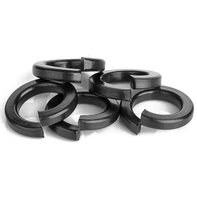 120 Pcs M3.5 Split Lock Washer Spring Lock Washer 3.5mm ID 5.7mm OD 0 98mm Thick