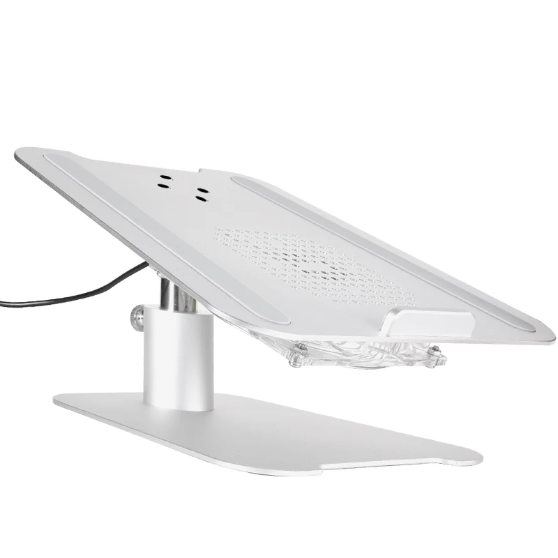 

Lift Aviation Grade Aluminum Alloy Laptop Support with Fan Laptop Cooling Support