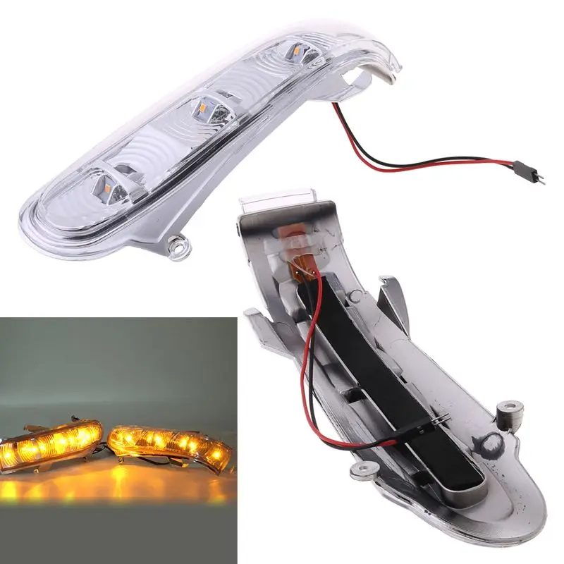 2x Front Turn Signals Lights Side Mirror Signal Led For Mercedes W220 W215 |