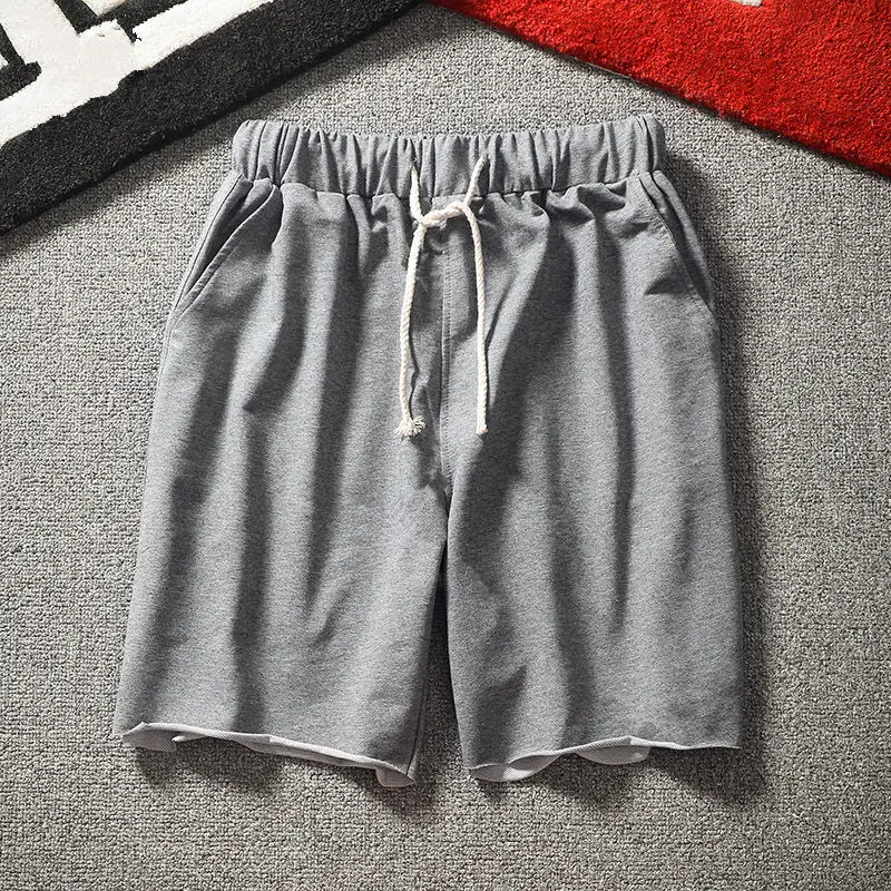 casual shorts crimping sport short men fashion summer beach short pants cotton With pocket plus size joggers fitness short homme casual shorts for men Casual Shorts