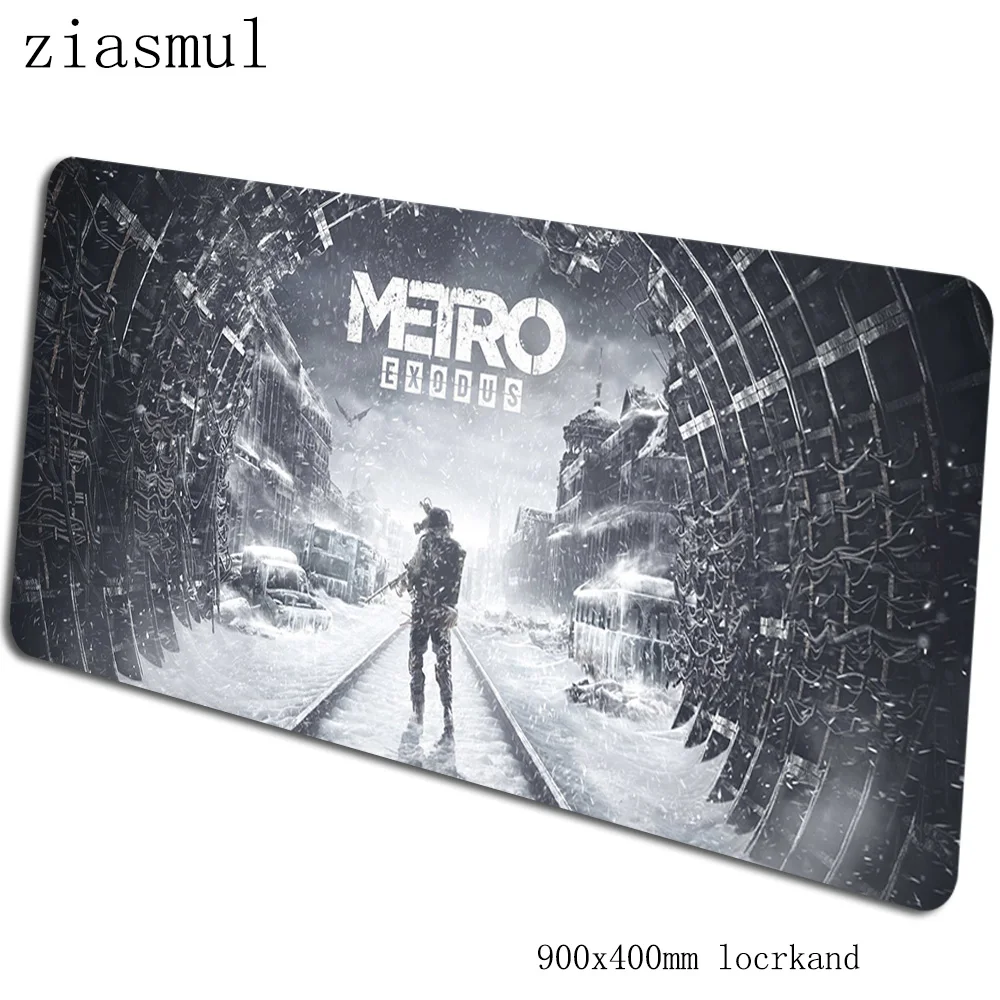 Metro 2033 коврик для мыши милый компьютерный геймер Коврик для мыши 900x400x3 мм Большой высококлассный Коврик Для Мыши Эргономичный гаджет офисный стол коврики - Цвет: pattern 11