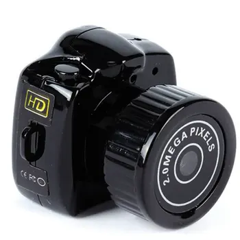 

Y2000 720P Mini Super Micro HD CMOS 2.0 Mega Pixel Pocket Video Audio Digital Camera Mini Camcorder DV DVR Recorder