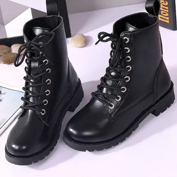 women's winter lace up ankle boots