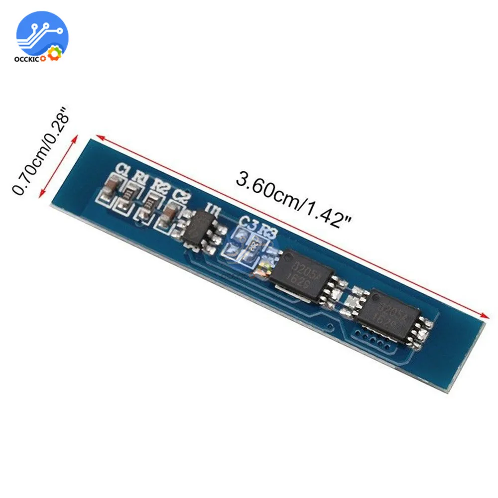 2S 2 cell 3A литий-ионная литиевая батарея 7,4 8,4 V 18650 Защитная плата для зарядного устройства BMS PCM для литий-ионного аккумулятора Lipo