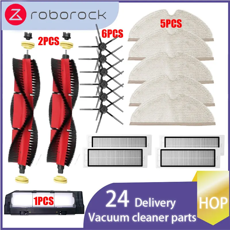 

Hepa Filter Side Main Brush Mop Cloth Vacuum Cleaners Parts Accessories For XiaoMi Roborock S50 S51 S55 S60 S6 Pure S5Max