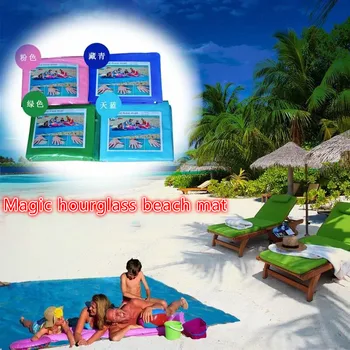

Magic Beach Mat Outdoor Travel Magic Sand Free Mat Beach Picnic Camping Waterproof Mattress Blanket Foldable Sandless Beach Mat