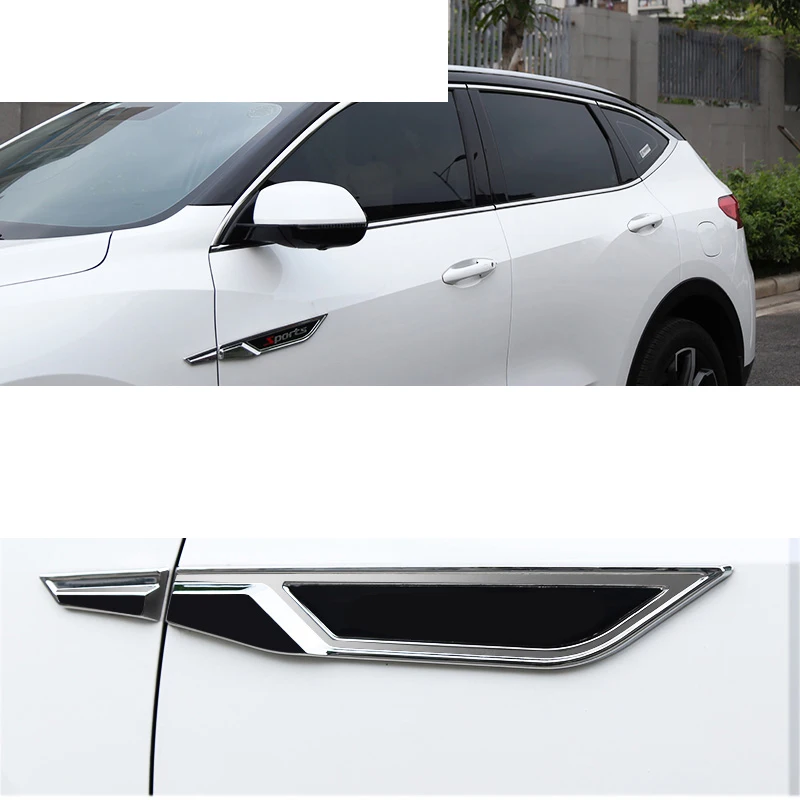 

Lsrtw2017 Abs Car Door Side Fender Trims for Haval F7 F7x Accessories Protector Decorative