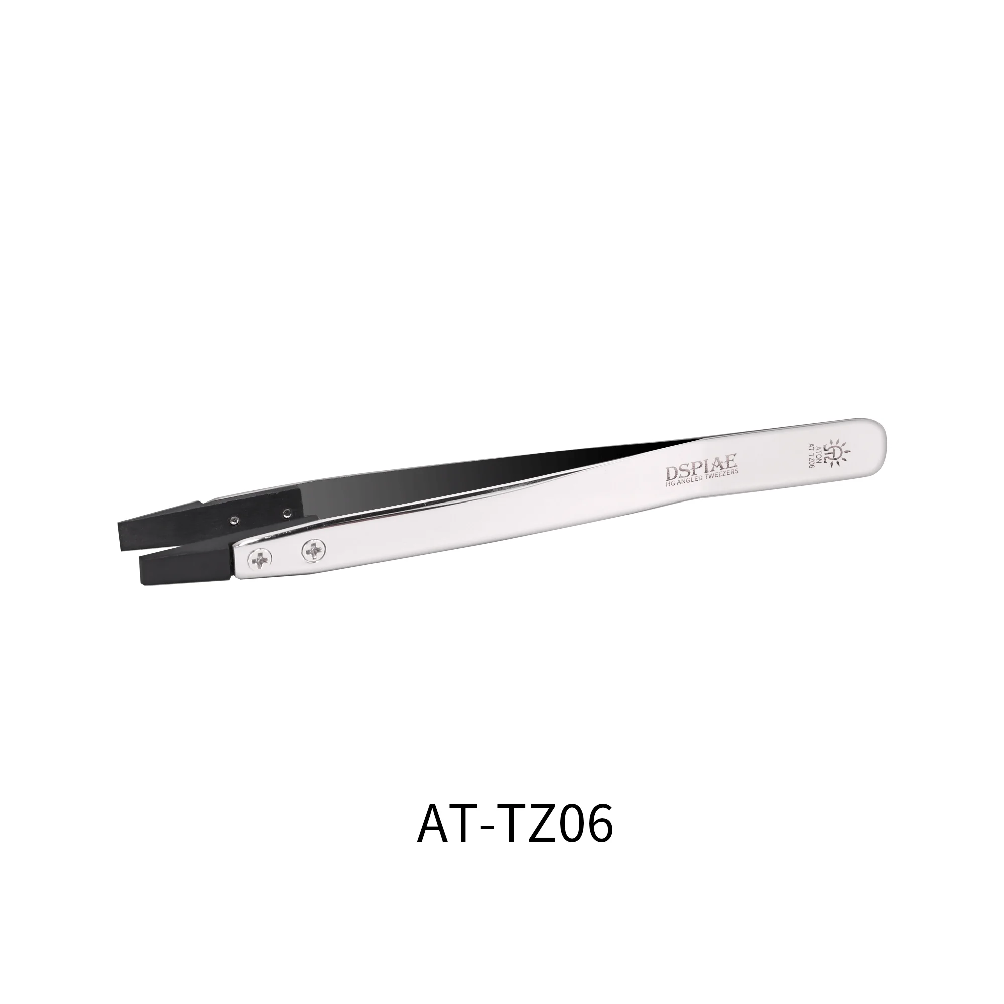 DSPIAE AT-TZ01~08 Stainless Steel Precision Tweezers Mecha Military Model Making Hobby Tool 5