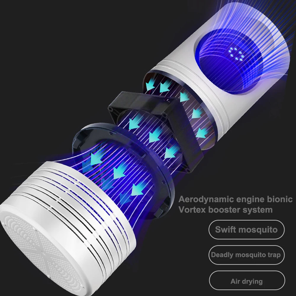 DIDIHOU USB Strong Electronic  Fly Repeller Killer Pest Reject Control Trap Anti Mosquito Killer Lamp 1PC 2020 NEW