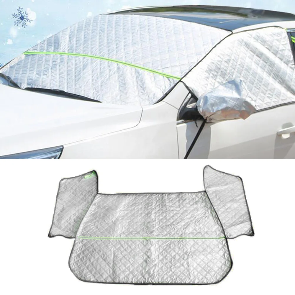 

Sunshade Snow Cover Protector Windshield 1.5x2.45m Adjustable Replacement Auto