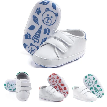 

Newborn Baby Boy Girl Shoes Infant Casual Sneakers Toddler Prewalker Trainers
