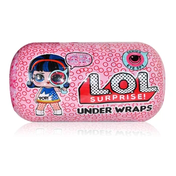 

Hot Big Glitter Unpacking LOL Dolls Surprise Figures Action Toys original Ball Novelty For Kid's Birthday Christmas Gift