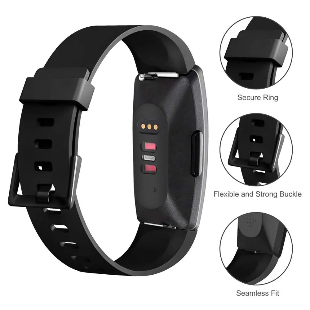 Ремешок для умных часов Fitbit Inspire HR/ACE 2 запасной Цветной Браслет inspire/inspire