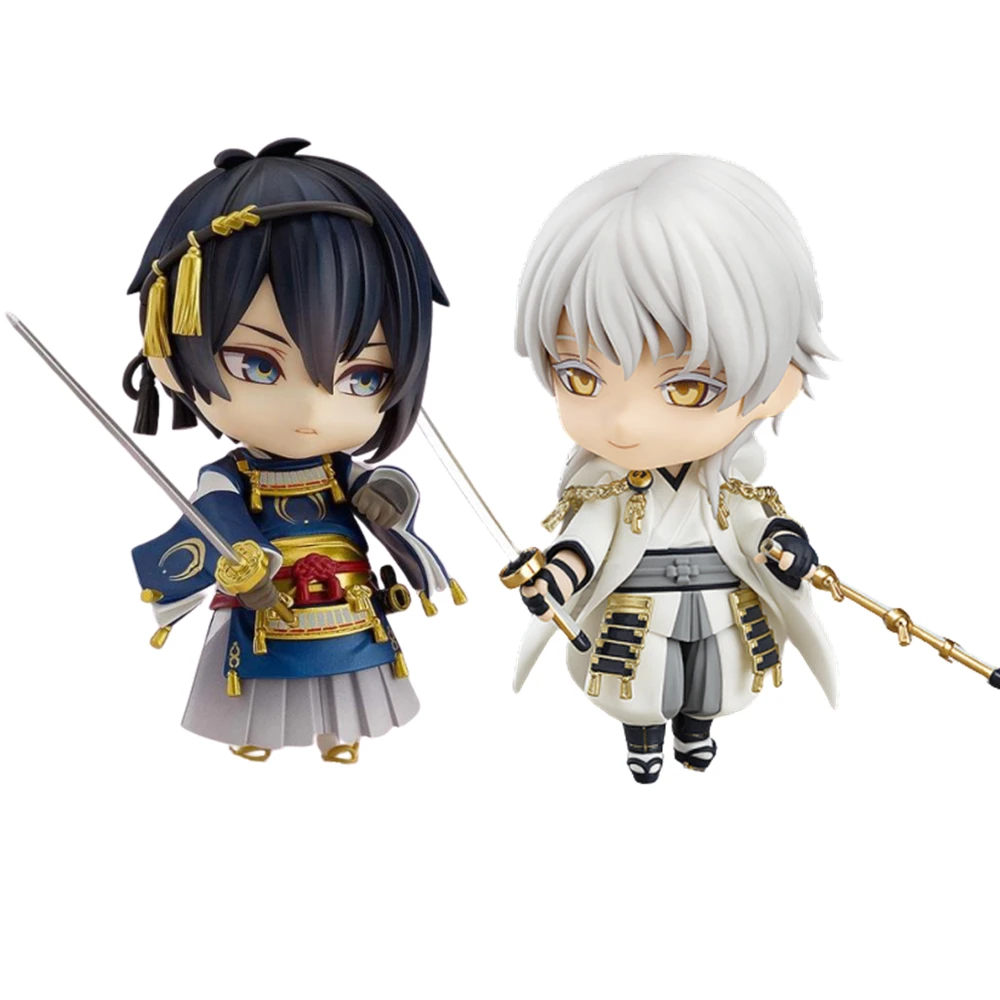 Toukenオンラインアニメフィギュアranbu三日月munechika 511 Tsurumaru Kuninaga 540変更顔セットアクションフィグマかわいい人形10センチメートル Action Figures Aliexpress