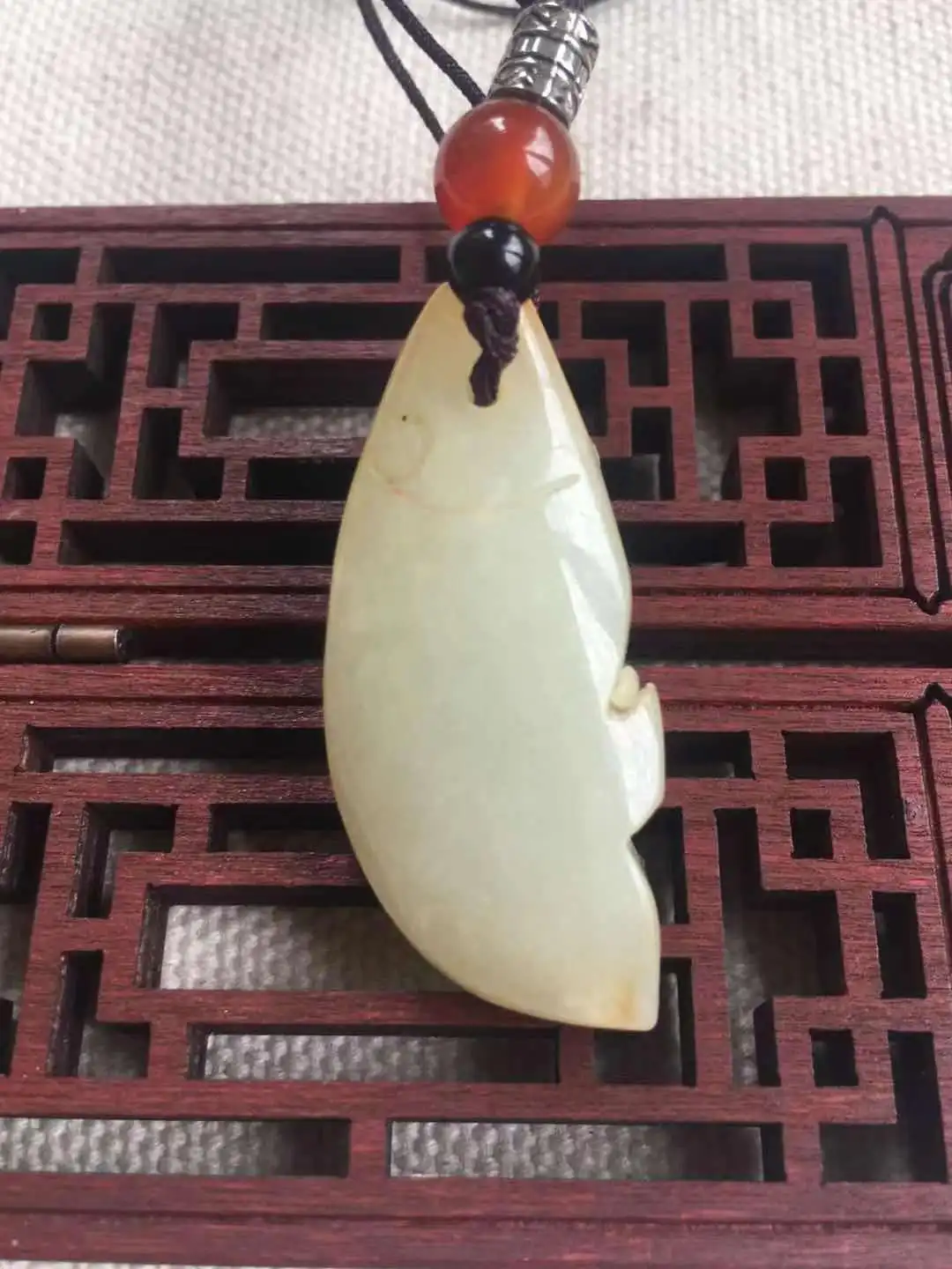 Natural Emerald Jade Necklace Pendant Men Amulet Jewelry - Temu