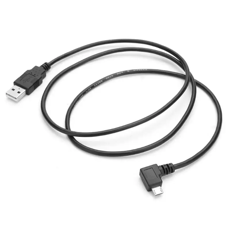 Кабель для зарядки и передачи данных CableDeconn D0105 USB2.0 to MicroB с левым