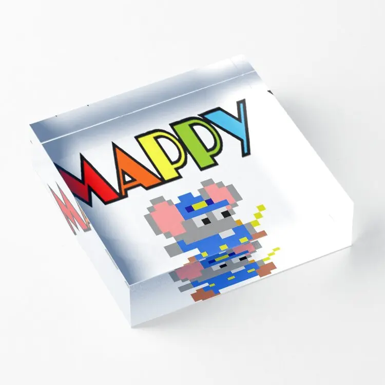 

Mappy Acrylic Block Print Process Funny Pad Board Art Decoration Fashionable Clear Photos Home Room Wedding Stamping Cute