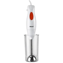 Haeger 300W Colorful Electric Food Blender Juicers Mixer Kitchen Detachable Hand Blender Egg Beater Vegetable Blend with Cup Cup