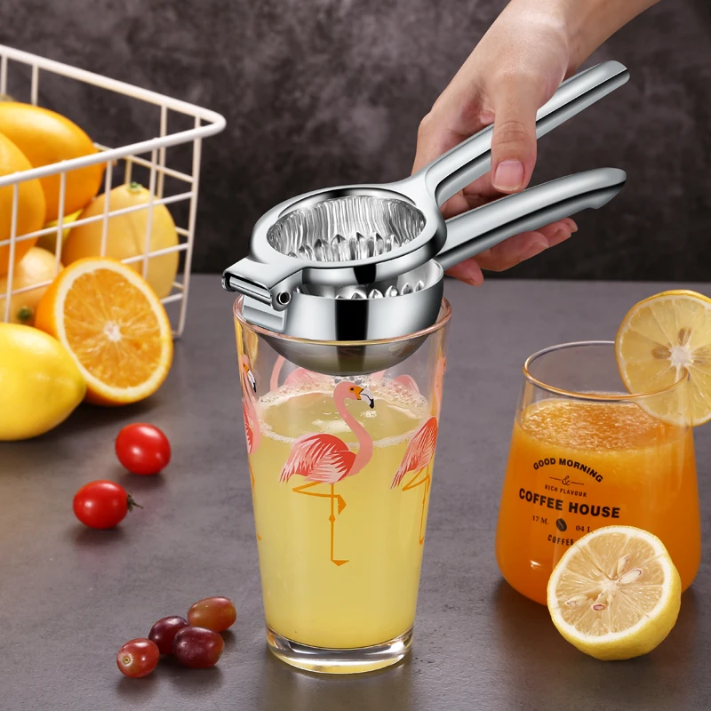 

Lemon Manual Juicer 304 Stainless Steel Natural Juice Extractor House Hold Kitchenware