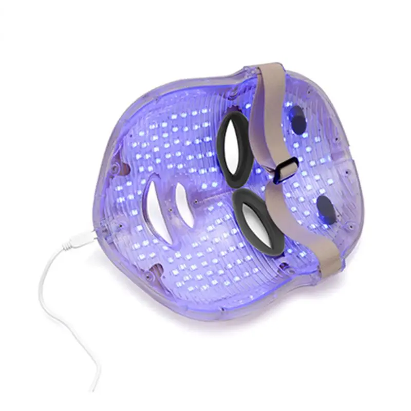 

New LED Light Facial Mask Therapy 7 Colors Skin Rejuvenation Acne Treatment Anti-Wrinkle Beauty Whitening Instrument Face Care