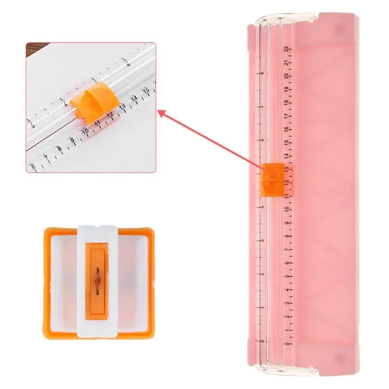 

1pc Triple Track Paper Trimmer Blades for Photo Paper Cutter Guillotine Card Trimmer Ruler Home Office Mini Paper Cutter Hot