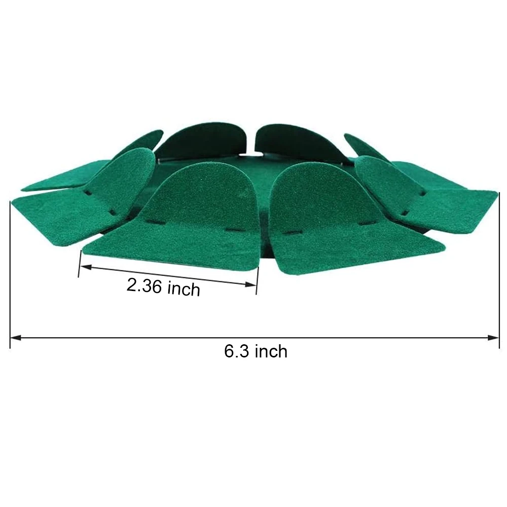 Surface Flocking Golf Practice Hole Putter Putter Training Aid Indoor Outdoor Golf Ball All-Direction Practice Putting Cup Putte 6