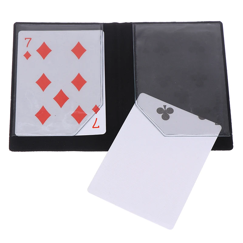 

Optical Wallet Card Appearing Magic Tricks Wallet Melting With Magnet Card Street Stage Close Up Magic Illusion Mentalism