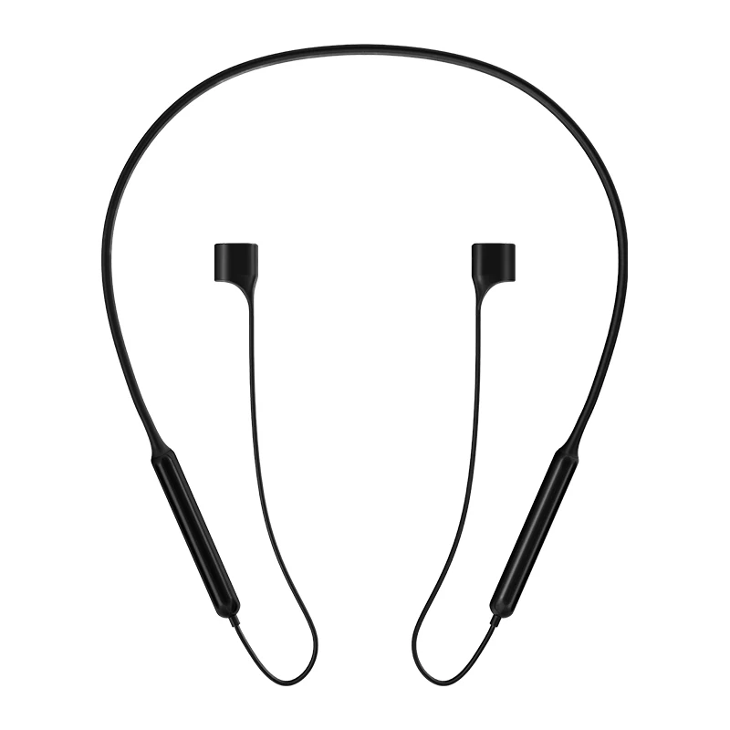 Black Neckband Baseus ремешок для наушников для Airpods анти-потеря ремень Магнитная веревка для AirPods 2 Bluetooth TWS наушники силиконовый шнур-кабель - Цвет: Black Neckband