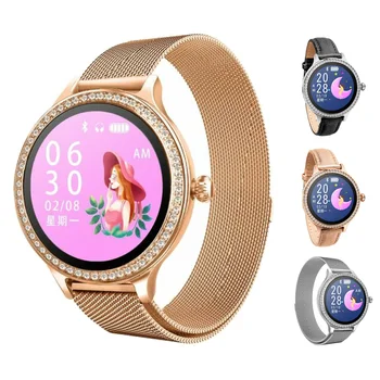 

New M8 Smart Watch Women Wristband IP68 Waterproof Lady Smart Band Heart Rate Monitor Fitness Tracker Health Bracelet Wristwatch