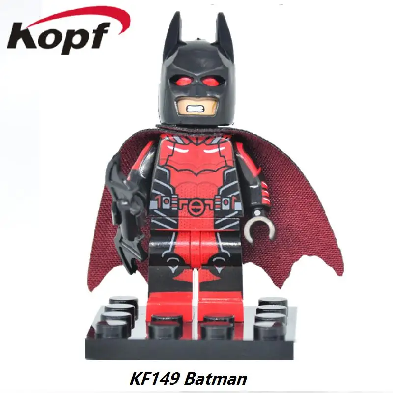 KF149 Without Box Одиночная супер героев фильма джокер-костюм Glam металлические блоки "бетмен" строительные блоки лучшие детские подарочные игрушки XH 514 - Цвет: KF149 Without Box