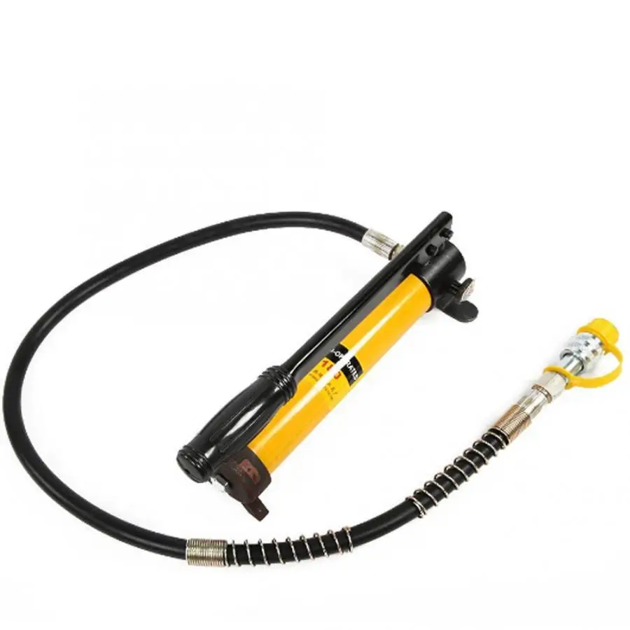 Ручной гидравлический насос+ ультра-тонкий 10 т Гидравлический домкрат стальная ручка подъемный инструмент для подключения обжимной головки кабельный резак