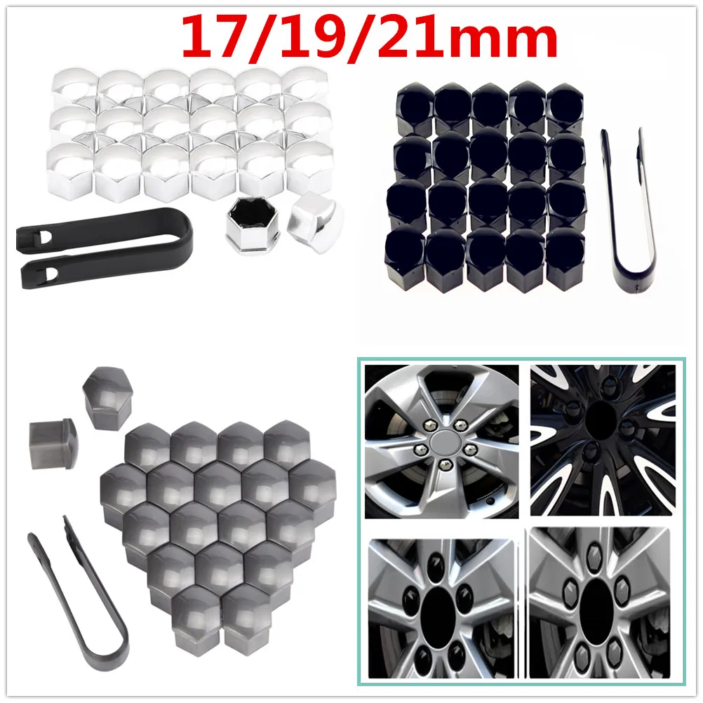 20Pcs Car Wheel Nut Caps Auto Hub Screw Cover 17/19/21 mm for VW Golf 5 6 7 Jetta MK5 MK6 MK7 CC Tiguan Passat B6 b7 Scirocco | Автомобили
