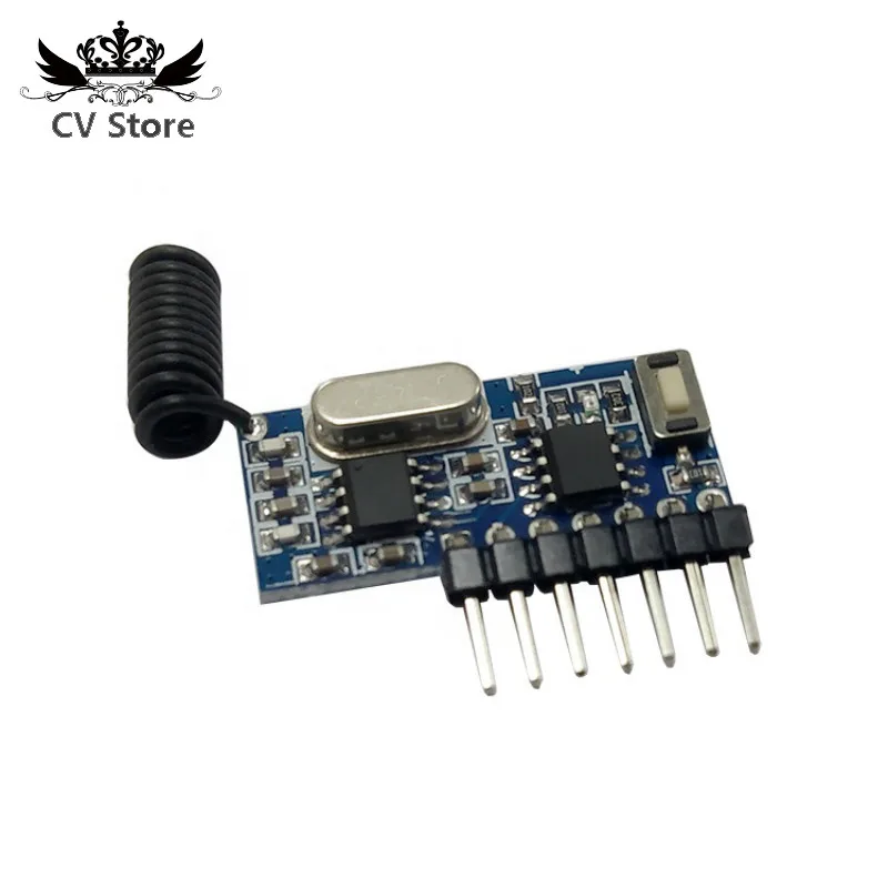 

315/433MHz Learning Superheterodyne With Decoding Universal RF Remote Control Receiver Module Wireless Automotive General Pu