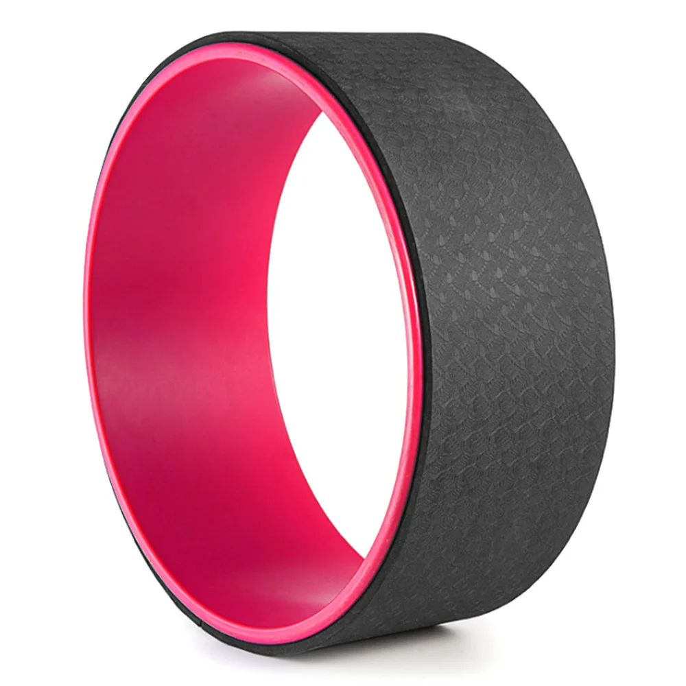 HOT Yoga Circles Pilates Professional Waist Shape Bodybuilding ABS Gym Workout Yoga Wheel Back Training Tool For Fitness