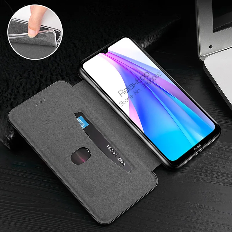 Роскошный флип-чехол из искусственной кожи для redmi note 8 t с подставкой и отделением для карт, чехол для телефона для xiaomi redmi note 8 pro 8 t, магнитный чехол-кошелек