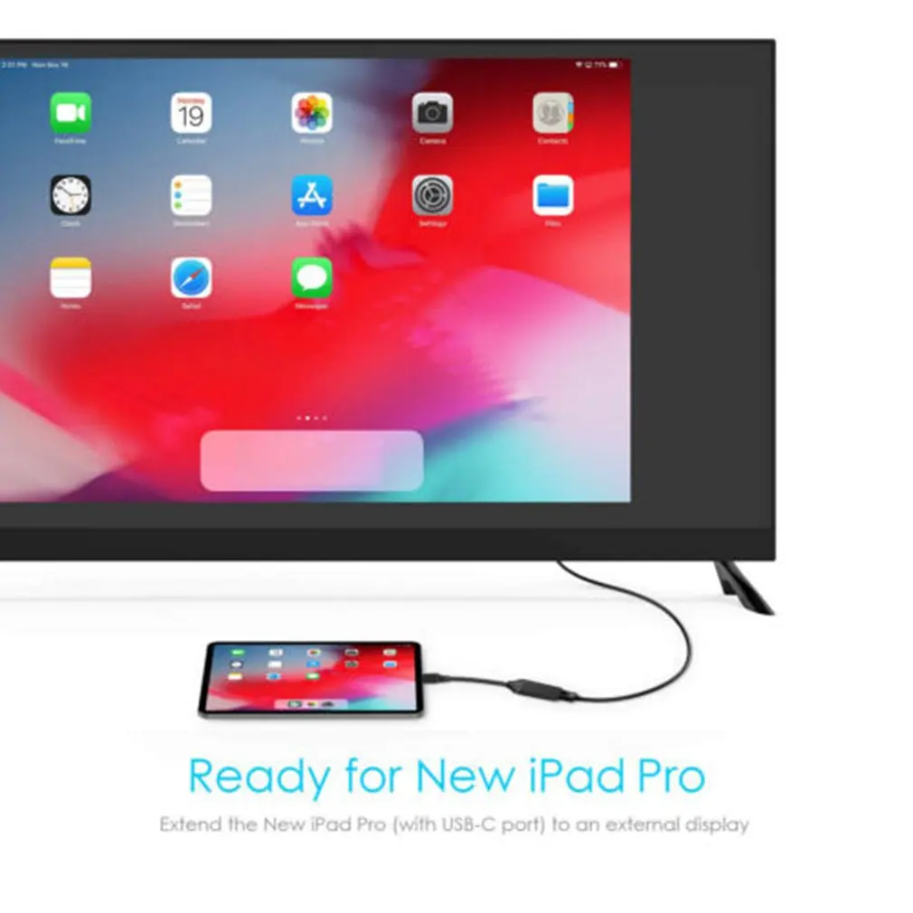 USB-C к HDMI адаптер для монитора проектора HDTV Тип C к HDMI конвертер для MacBook Pro Для iMac для samsung