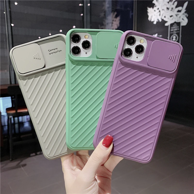 Ranipobo защитный чехол для телефона iPhone 11 Pro Max XR XS X 8 7 6 6S Plus сплошной цвет мягкий ТПУ