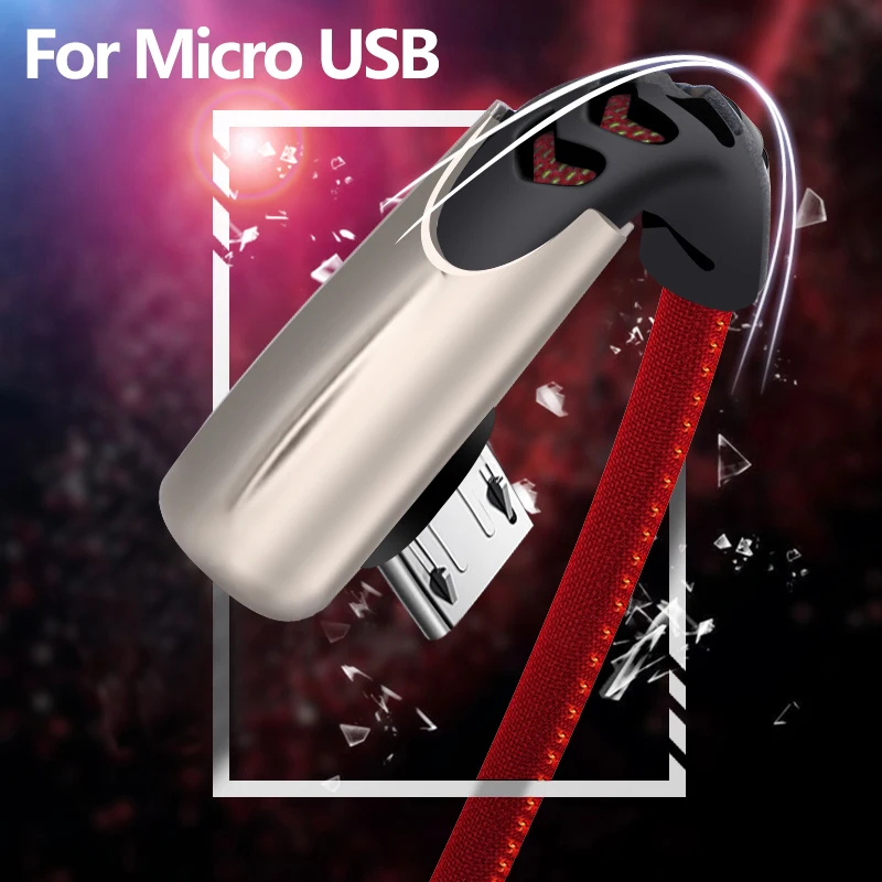 Micro USB кабель 3A нейлон Быстрая зарядка USB кабель для передачи данных для samsung Xiaomi LG планшет Android мобильный телефон usb зарядный шнур