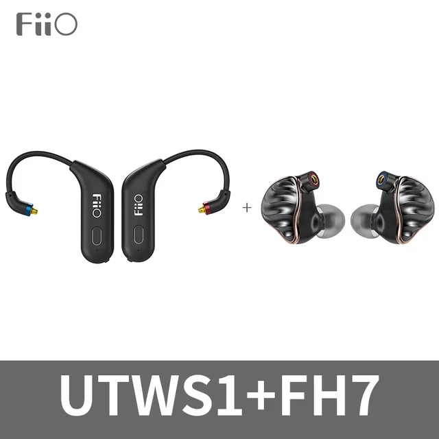FiiO UTWS1 TWS Bluetooth V5.0 наушники aptX Hook MMCX/0,78 мм наушники Bluetooth модуль с микрофоном для Shure/FiiO/Westone - Цвет: UTWS1 mmcx FH7