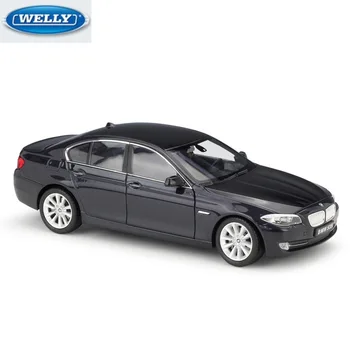 

WELLY 1:24 BW 535i Car Simulation Alloy Car Model Collection Gift Die-cast Metal Kids Toy Car Collectible Gifts Original Box
