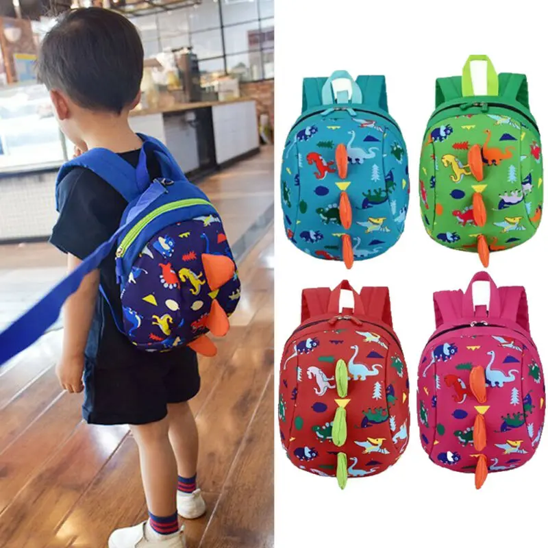 Toddler Backpack Reins Rucksack Safety Harness Walkers Belt Penguin Bag UK Pink 