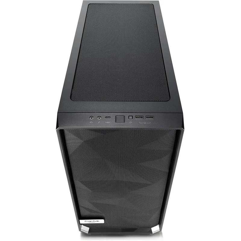 Корпус Fractal Design Meshify S2 Solid черный без БП E-ATX 5x120mm 4x140mm 2xUSB3.0 1xUSB3.1 audio b