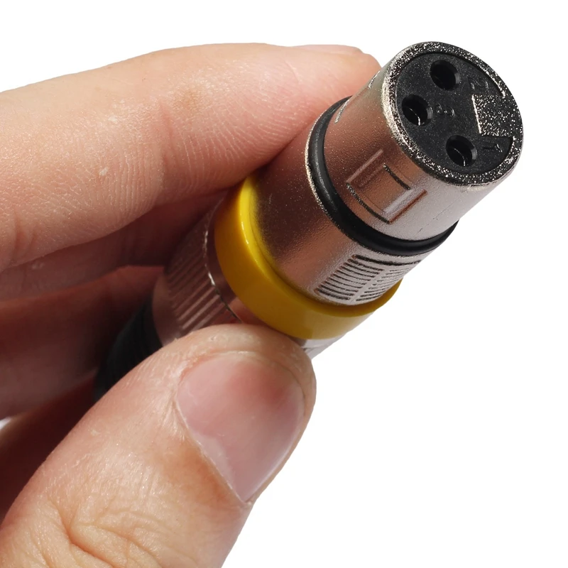 30 см 3Pin Xlr штекер 2 Xlr Женский аудио кабель-удлинитель Y сплиттер для микрофона микшер рекордер Dj кабель