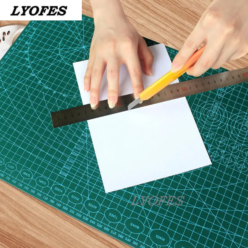 A2 A3 A4 A5cutting Board Grid Line Selfhealing Cutting Board Craft