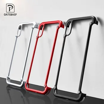 

OATSBASF Original Airbag Metal Case For Xiaomi MI 8 Case Personality Metal Bumper Cover for Xiaomi mi8 case Luxury Design Shell