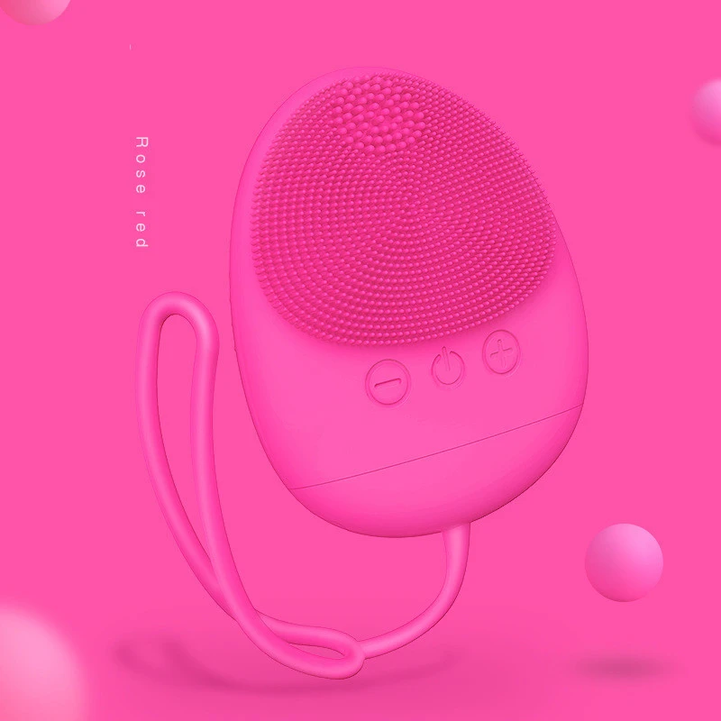 Мини USB и батарея электрическая Очищающая щетка для лица Foreoing силиконовый звуковой очиститель Глубокая очистка пор водонепроницаемый массаж кожи